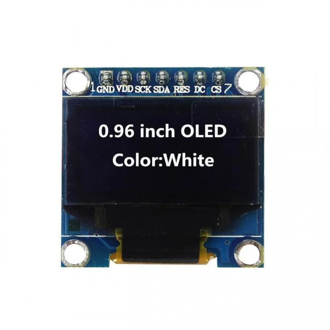 OLED 0.96 inç 128x64 Piksel Ekran Modülü