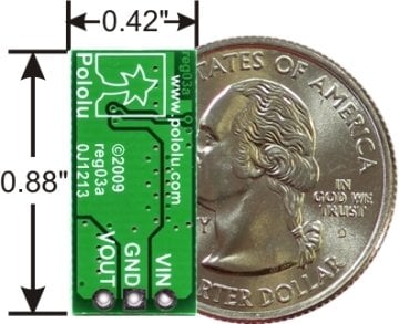 Pololu Ayarlanabilir Voltaj Regülatör Kartı 2.5-9.5V