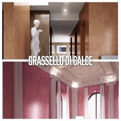 GRASSELLO Dİ CALCE Mermer Desenli Dekoratif Boya