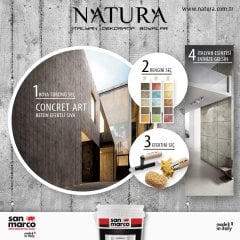 Concret ART Beton Efektli Dekoratif Sıva