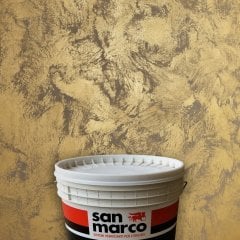 LUNANUOVA Çok Renkli Dekoratif Boya Gümüş (Base Argento) - 4 Litre
