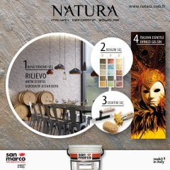 RİLİEVO Antik Efektli Dekoratif Astar Boya