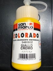 Krom Sarı - Üniversal Renk Pastası - 250 ml