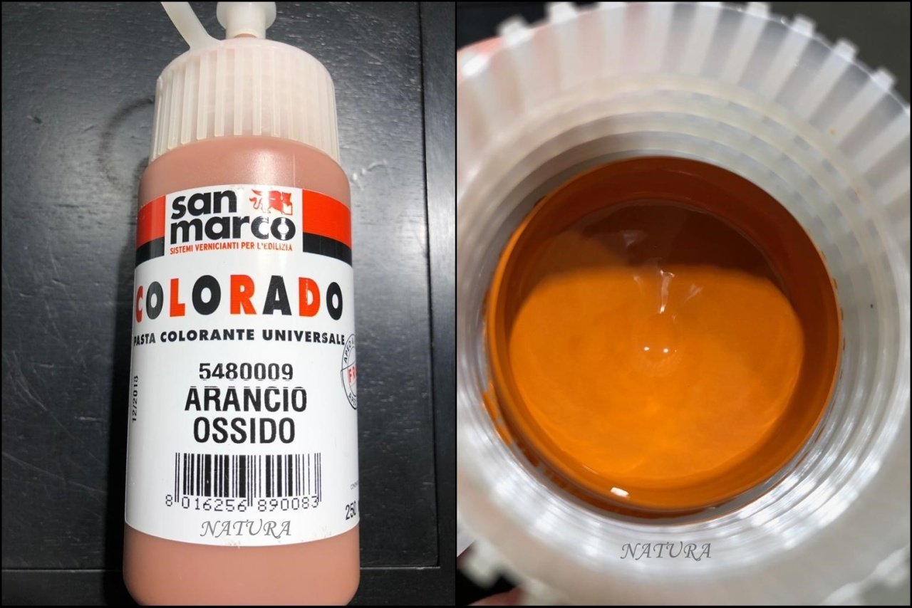 Oksit Turuncu - Üniversal Renk Pastası - 250 ml