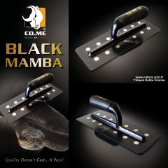 Black Mamba Çelik Mala ( Mat Siyah Kaplama )