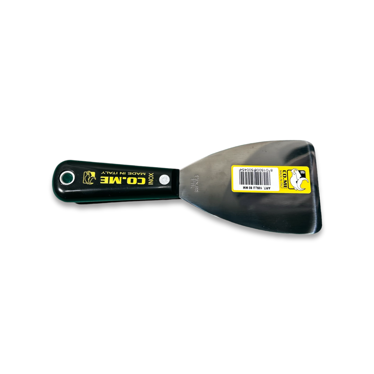 Paslanmaz Çelik Spatula ( Yuvarlak Köşeli ) 80 mm