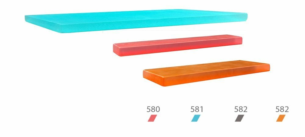 Kapp Dikdörtgen Sunumluk 300X150 mm - Kırmızı