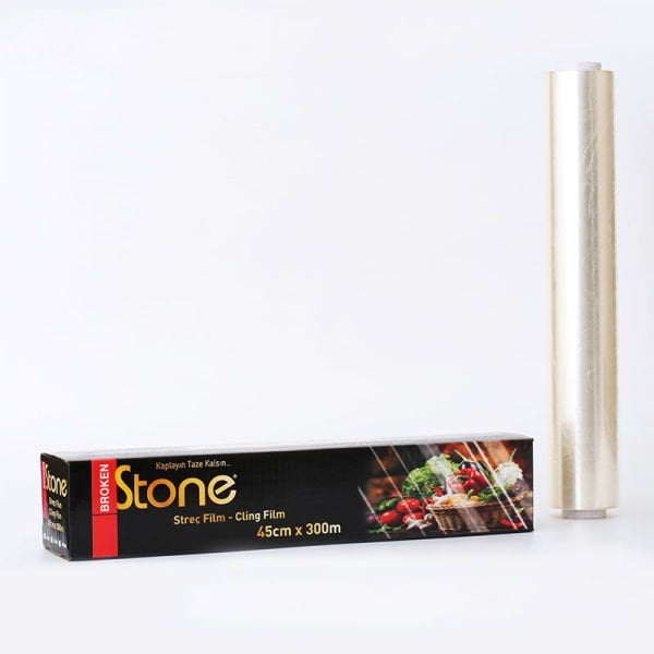 Pvc Streç Film Kutulu 45 cm x 300 mt 9 mic (16 Adet)