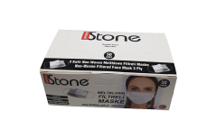 Maske Non Woven 3 Katlı Filtreli(50 Ad x 40 Pk)
