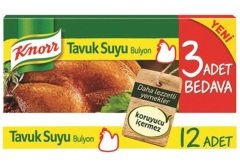 Knorr Tavuk Bulyon 120 Gr (48 Adet)