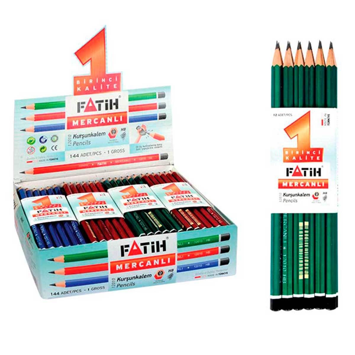 Fatih Mercanlı Kurşun kalem 144 Adet