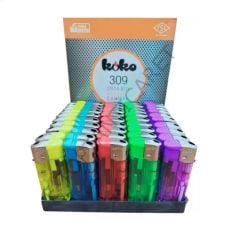 KOKO Manyetolu Çakmak Şeffaf 50Adet