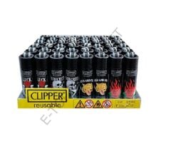 Clipper Silindir Çakmak (Pocket) 48*Adet
