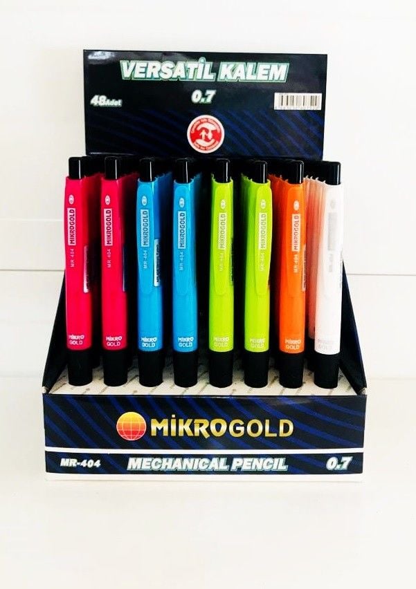 MikroGold Versatil Kalem 0.7 mm 48'li