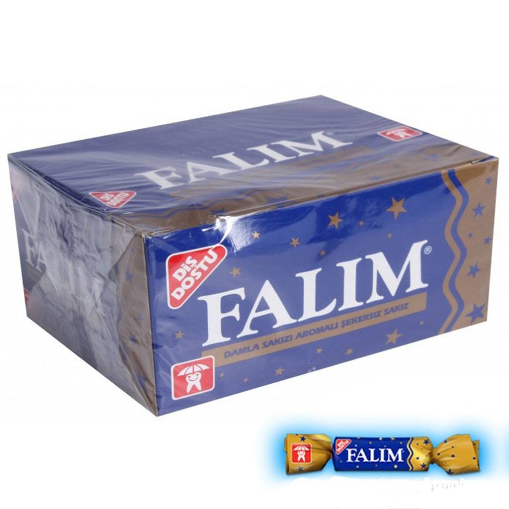 Falım Sakız Tekli Damla Sakızlı 100Adet