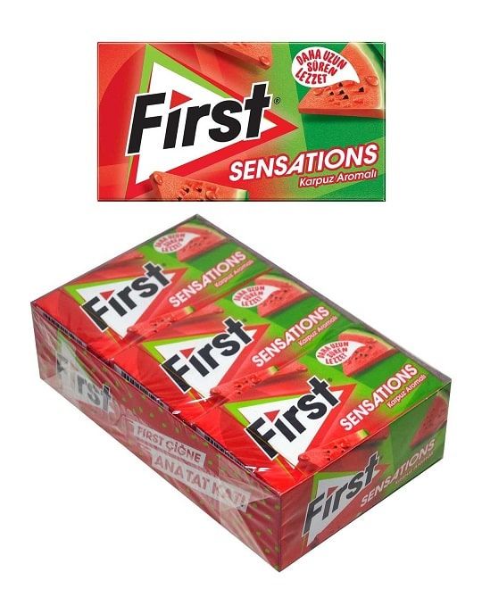 First Sensations Karpuz Aromalı Sakız 12Adet