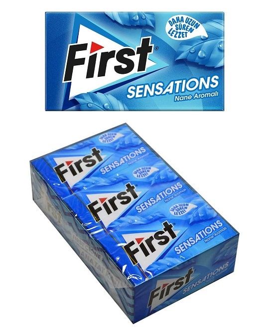 First Sensations Nane Aromalı Sakız 12Adet