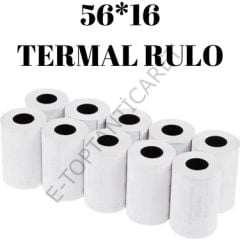 Yazarkasa Pos Rulosu 56x16 mm 10Adet
