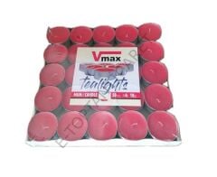 Tealight Mum Kırmızı 50'li
