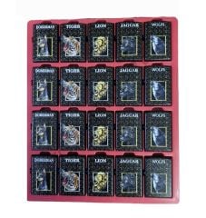 Desenli Zippo Çakmak 20 Adet