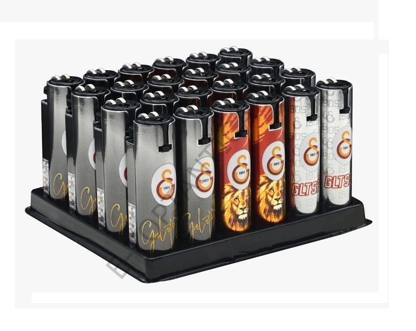 Metal Y220 Taşlı Galatasaray Çakmak