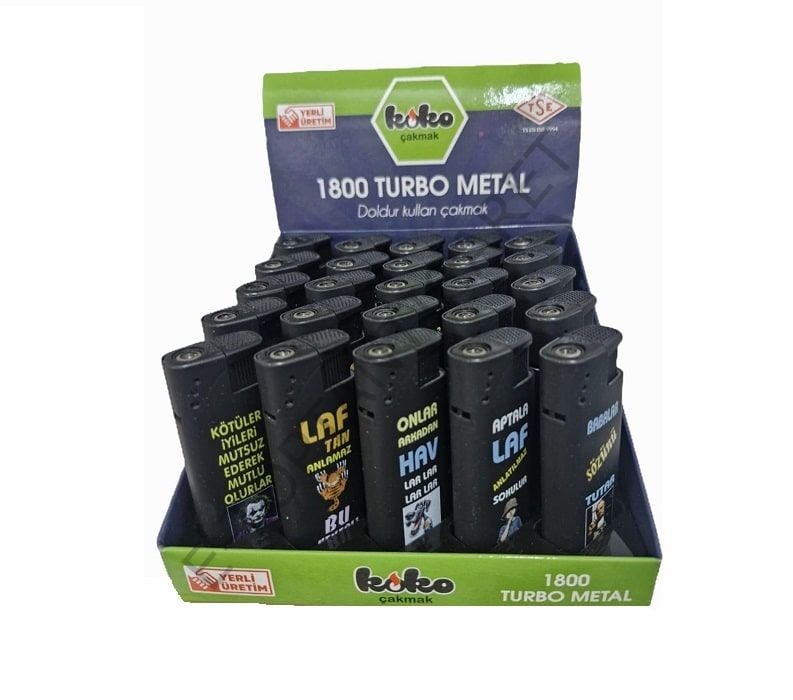 Koko 1800 Metal Rezistanslı Çakmak