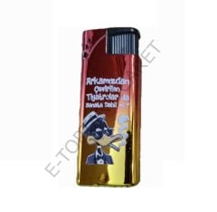 Koko Metal Özel Baskılı Çakmak