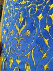 Tirkeş Osmanlı Desenli Mavi