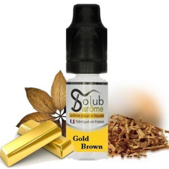 Tabac Gold Brown 10ml Solub Aroma