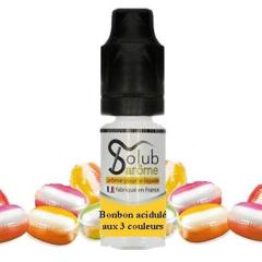 Bonbon acidulé aux 3 couleurs 10ml Solub Aroma