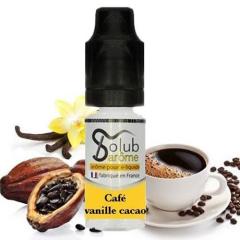 Café vanille cacao 10ml Solub Aroma