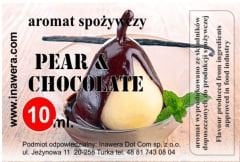 PEAR IN THE CHOCOLATE