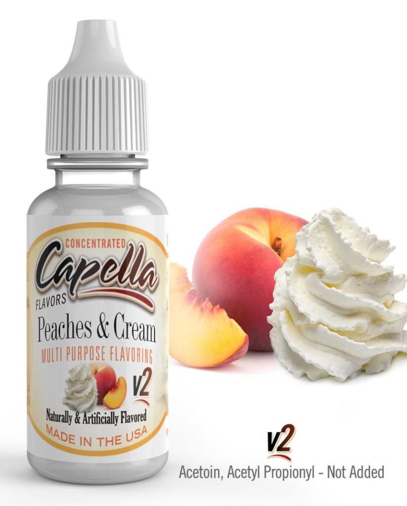 Peaches and Cream v2 10ml Capella Aroma
