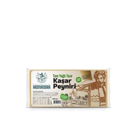 Hasmandıra Tam Yağlı Kaşar Peyniri 500 gr