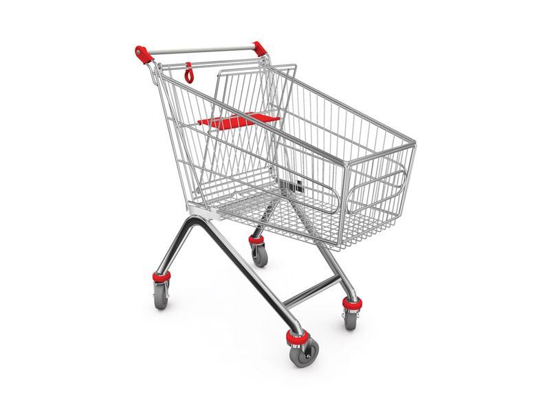 Market Arabaları 140 lt