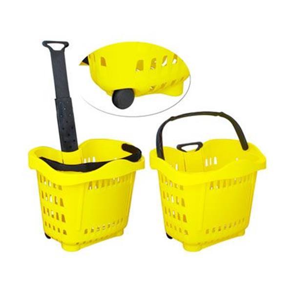 alışveriş sepetleri tekerlekli 43 lt
