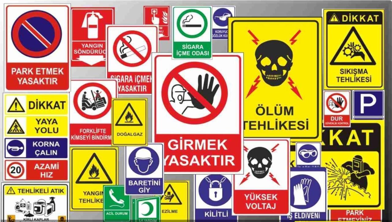 işaret levhaları teklif alınız