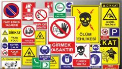 işaret levhaları teklif alınız