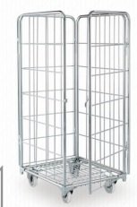 Rulot koli taşıma arabası 4 kapaklı 70*80*H*170