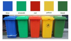 çöp konteyner *plastik 240 lt