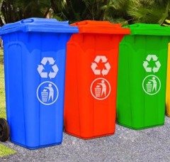 çöp konteyner *plastik 240 lt