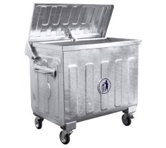 çöp konteyner metal 1100 *lt