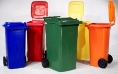 plastik çöp konterner