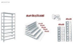 civatalı raf sistemi-ÖZEL ÜRETİM