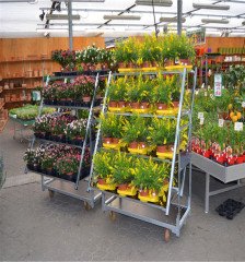 Danish Flower Trolley ,Danimarka çiçek arabası