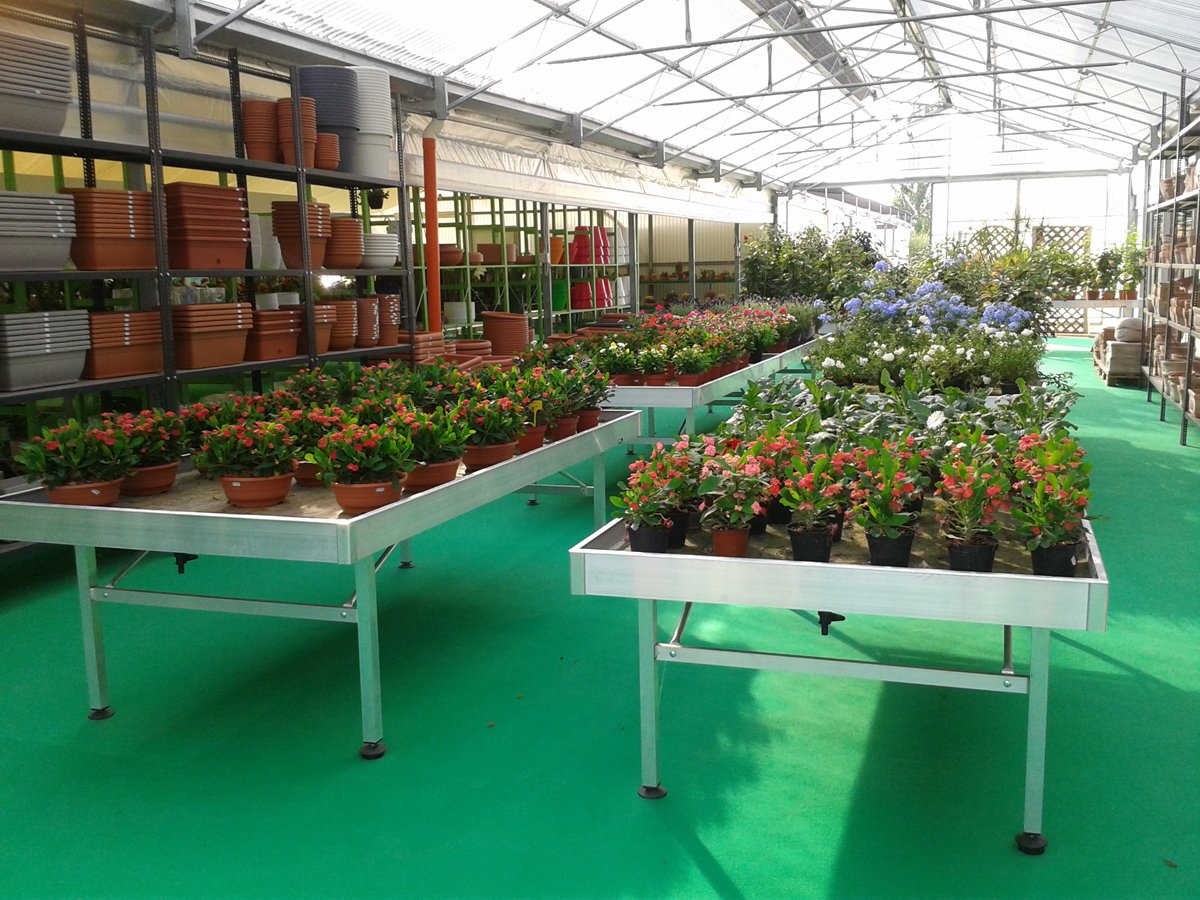 Danish Flower Trolley ,Danimarka çiçek arabası