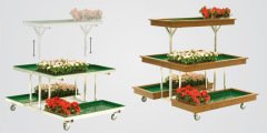 Danish Flower Trolley ,Danimarka çiçek arabası