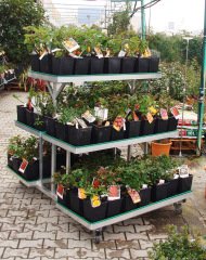 Danish Flower Trolley ,Danimarka çiçek arabası