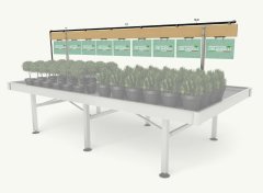 Danish Flower Trolley ,Danimarka çiçek arabası