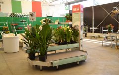 Danish Flower Trolley ,Danimarka çiçek arabası